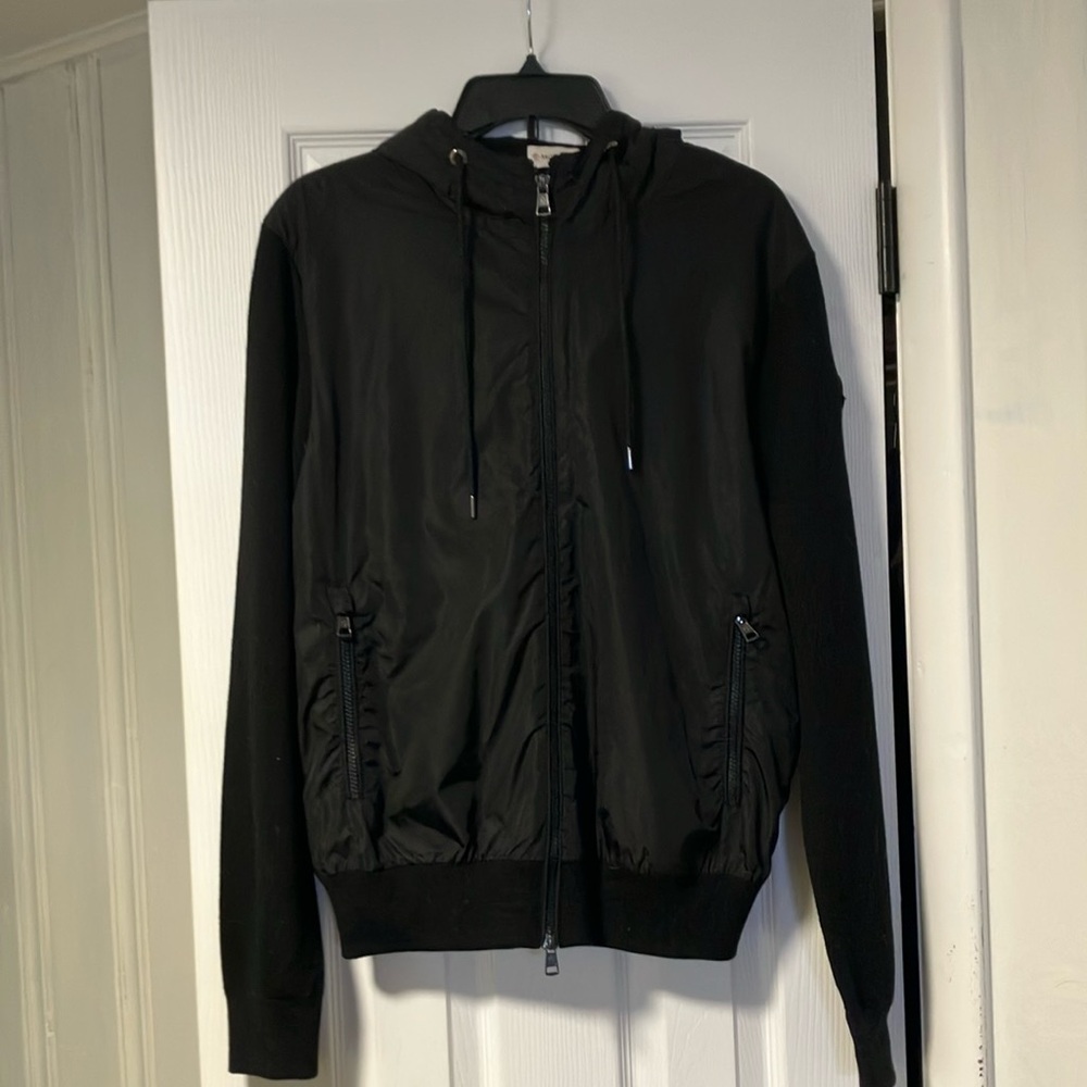 Moncler Maglione Tricot Cardigan Hooded Jacket